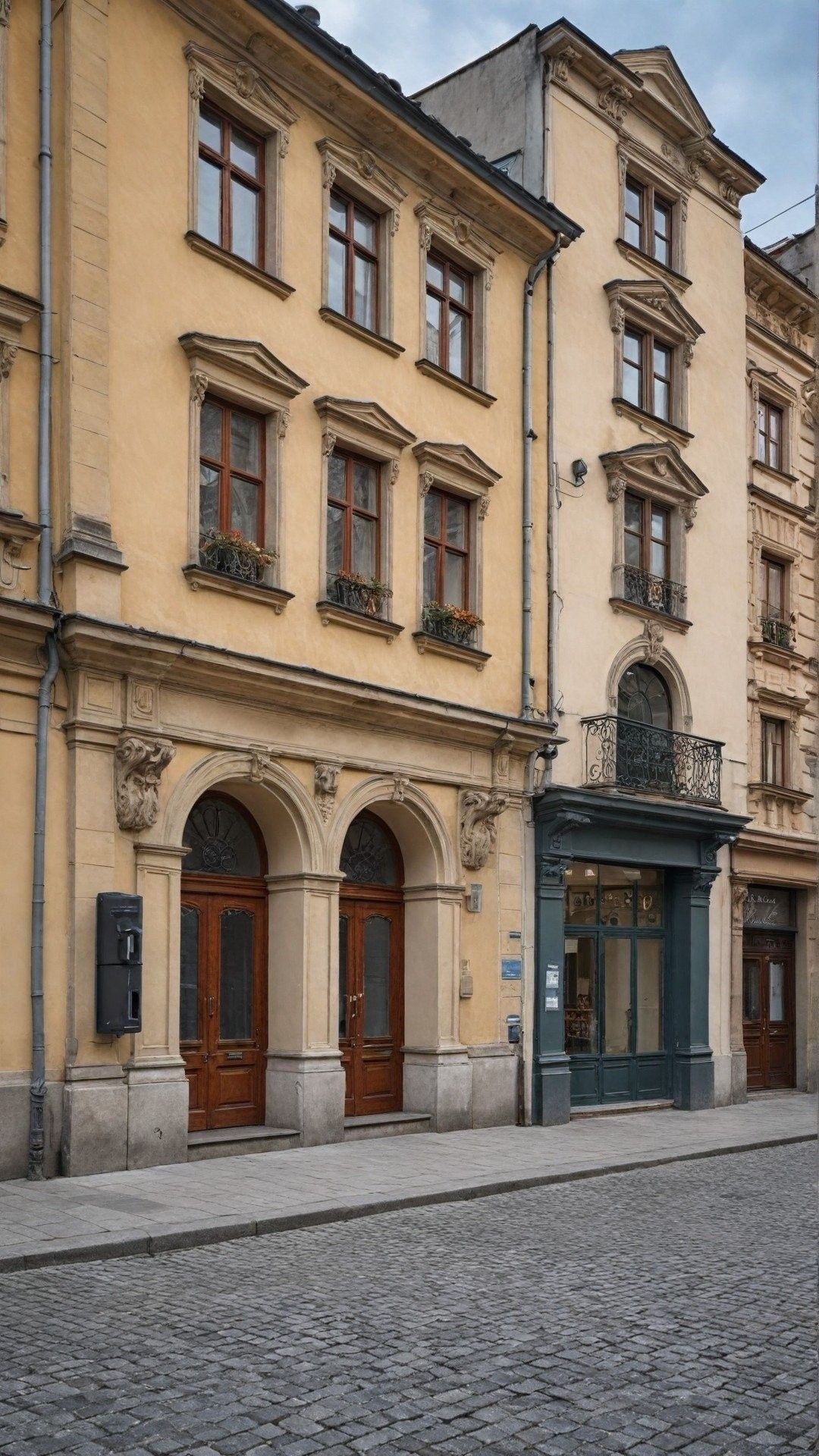 Činžovní domy, Nusle, Praha, 650 m²