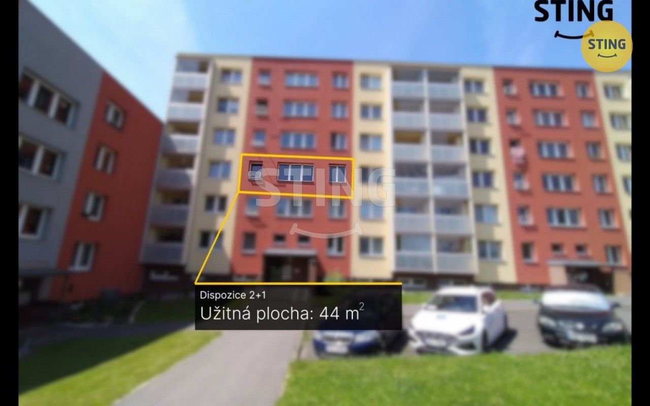 2+1, Habrová, Třinec, 44 m²