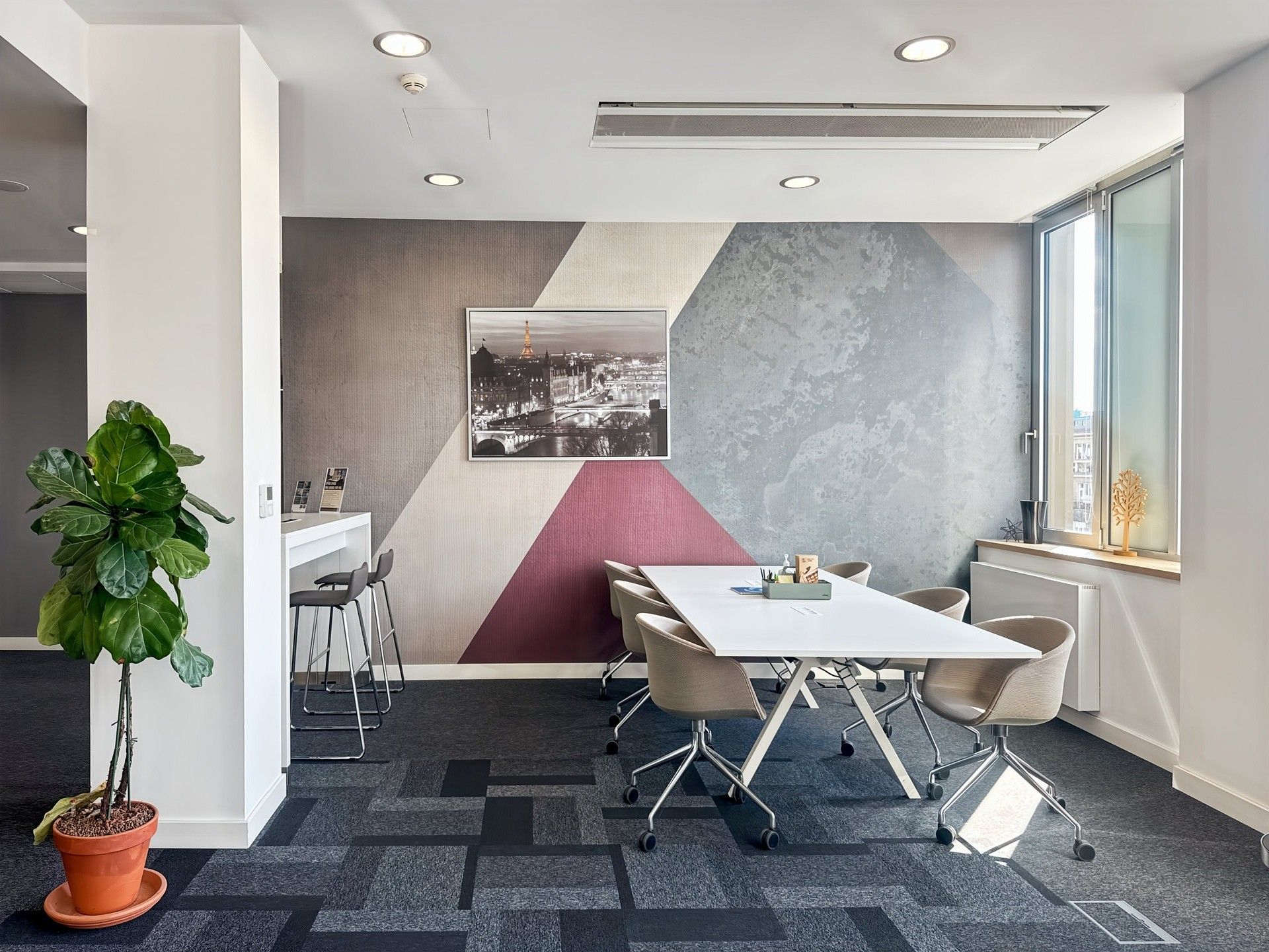 Kanceláře, Rohanské nábřeží, Praha, 10 m²