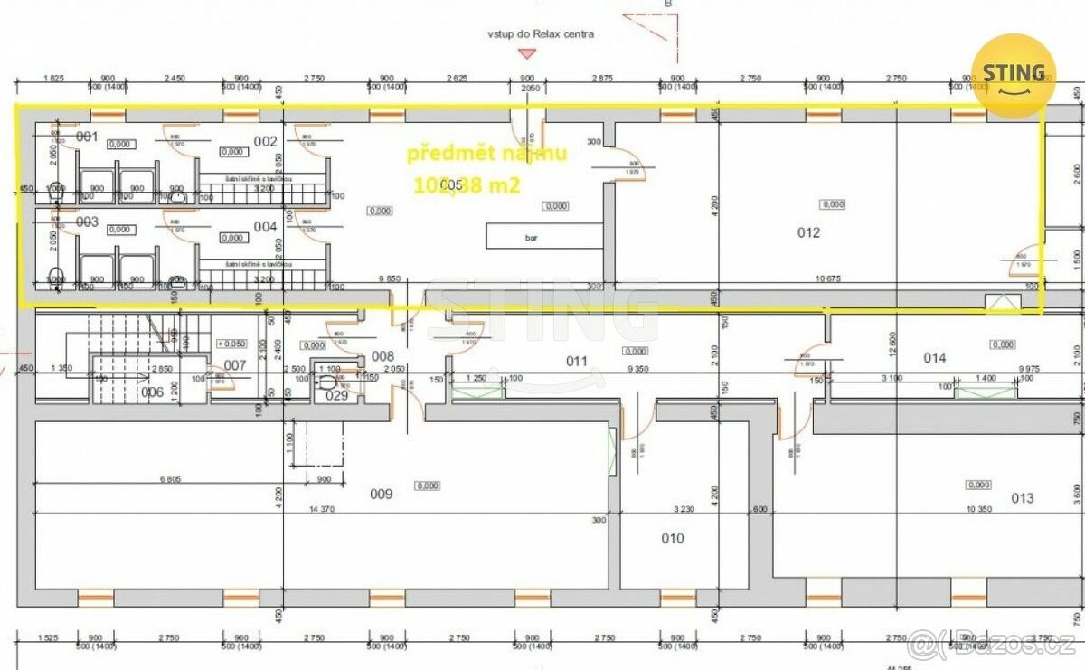 Pronájem obchodní prostory - Havířov, 736 01, 102 m²