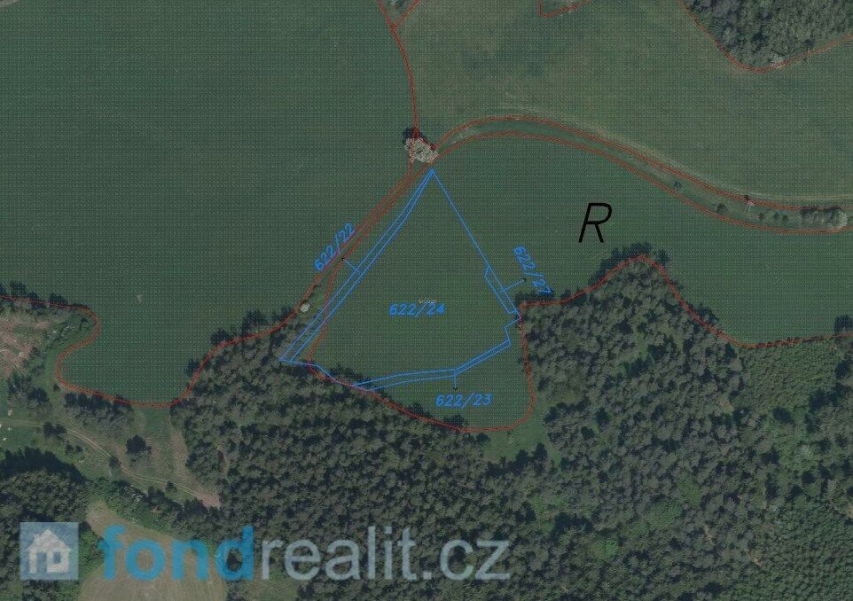 Zemědělské pozemky, Horní Poříčí, 4 356 m²