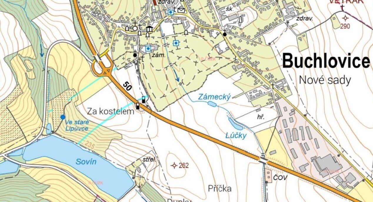 Pronájem zemědělský pozemek - Buchlovice, 6 m²