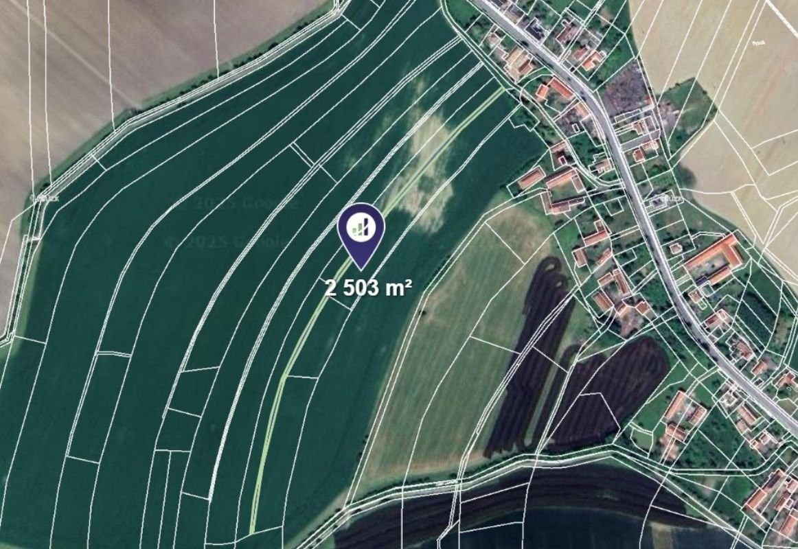 Zemědělské pozemky, Ostřetín, 1 252 m²