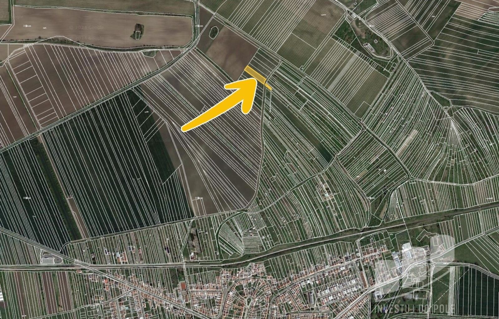 Prodej zemědělský pozemek - Újezd u Brna, 1 427 m²