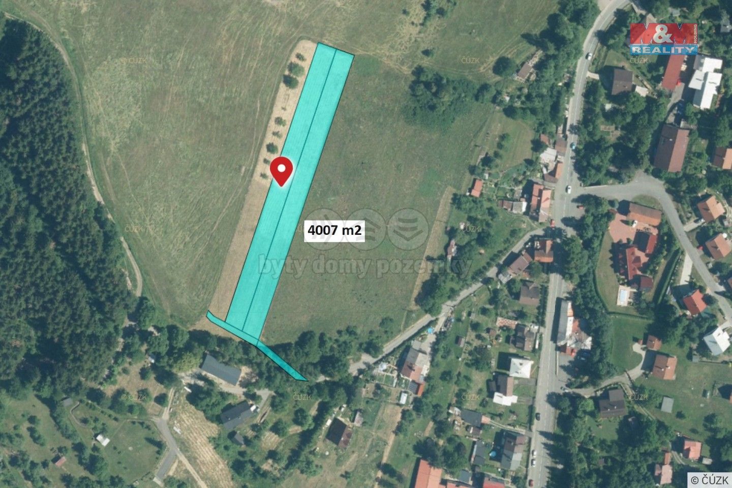 Pozemky pro bydlení, Horní Jasenka, Vsetín, 4 007 m²