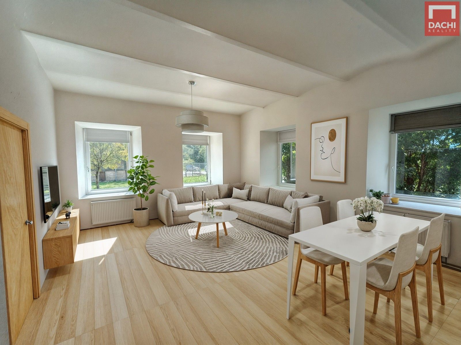 1+1, Mladé Buky, 55 m²