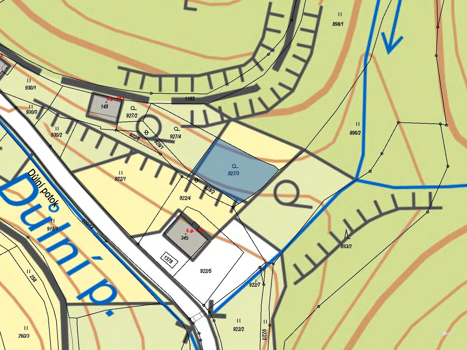 Prodej pozemek pro bydlení - Lampertice, 663 m²