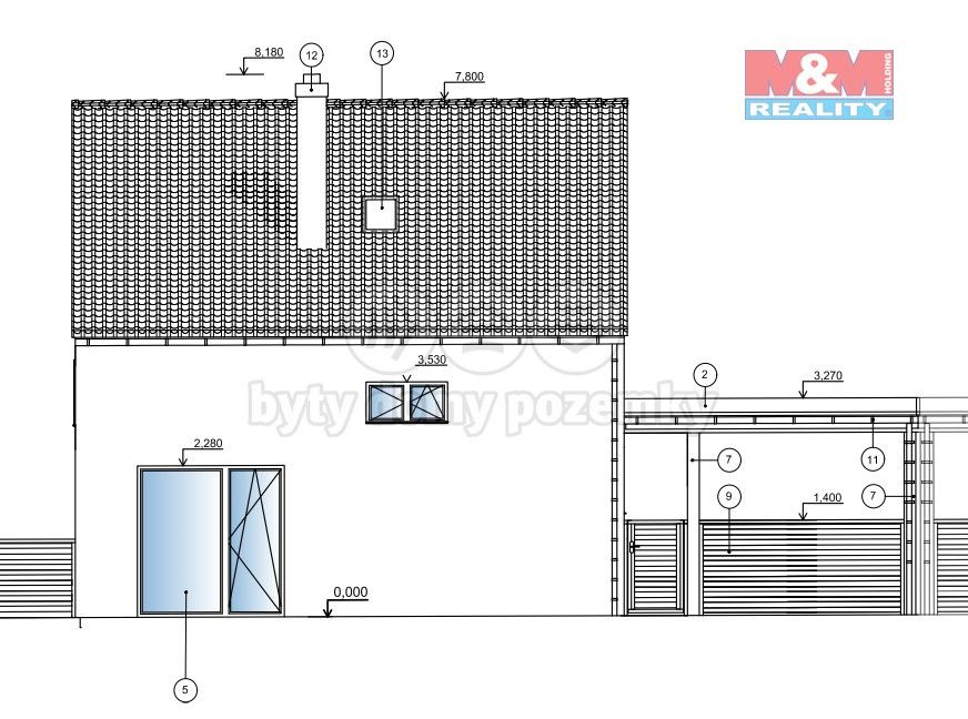 Prodej rodinný dům - Tršice, 102 m²