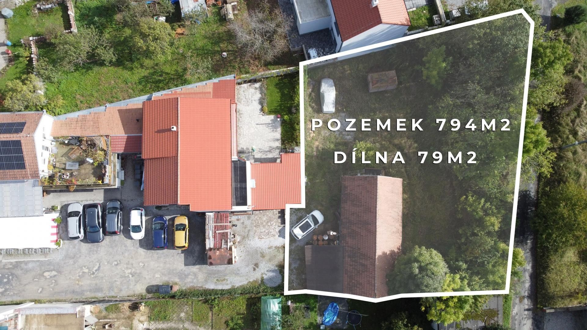 Prodej komerční pozemek - Ochoz u Brna, 794 m²