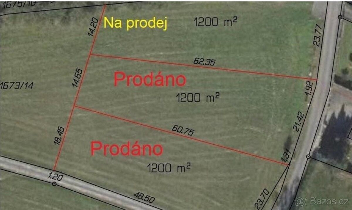 Pozemky pro bydlení, Ostrava, 700 30, 1 200 m²