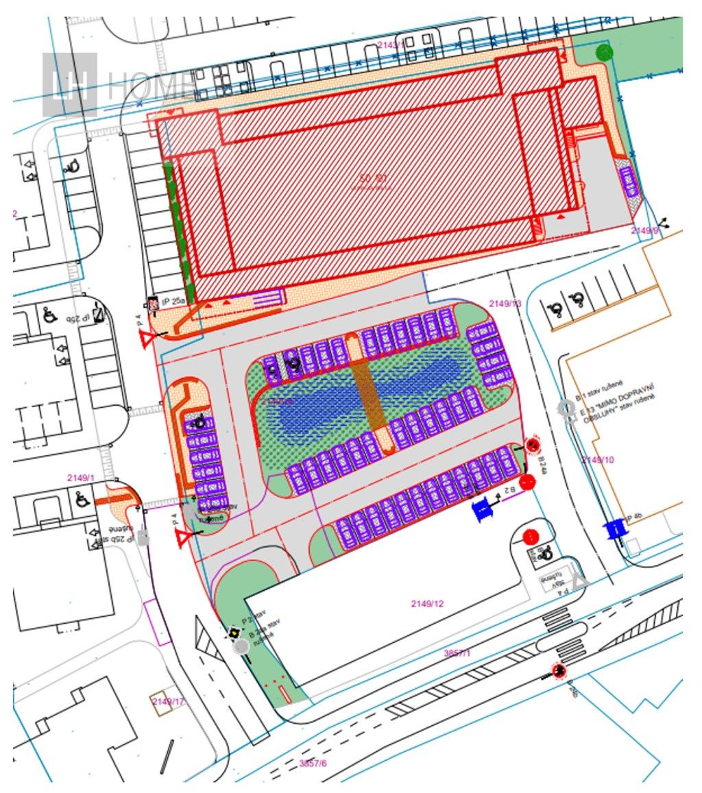 Pronájem obchodní prostory - Za Lidkou, 1 509 m²