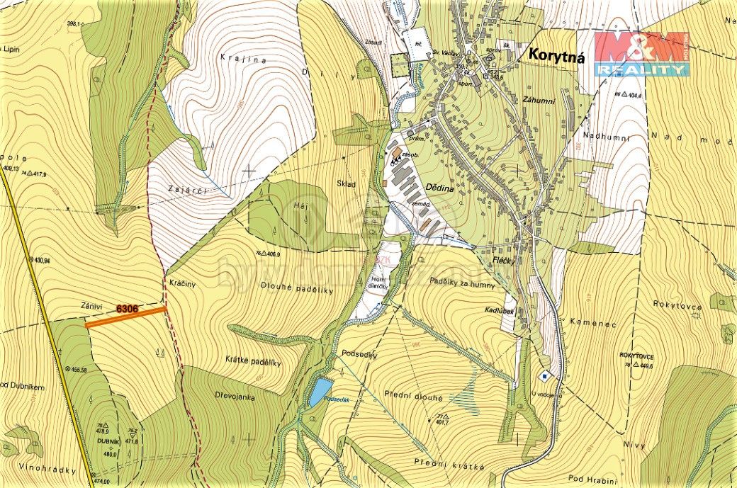 Prodej louka - Horní Němčí, 687 64, 3 469 m²