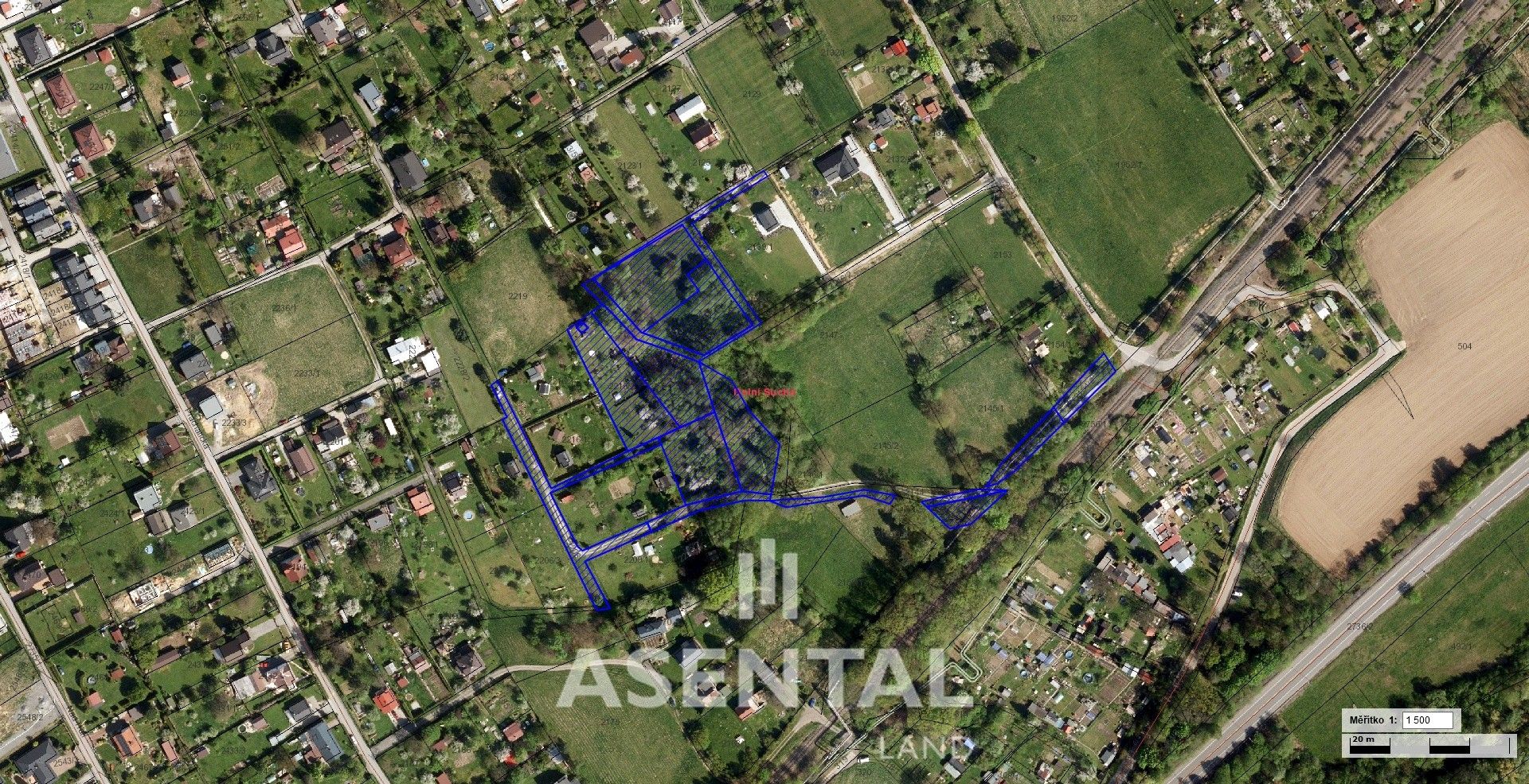 Pozemky pro bydlení, Dolní Suchá, Havířov