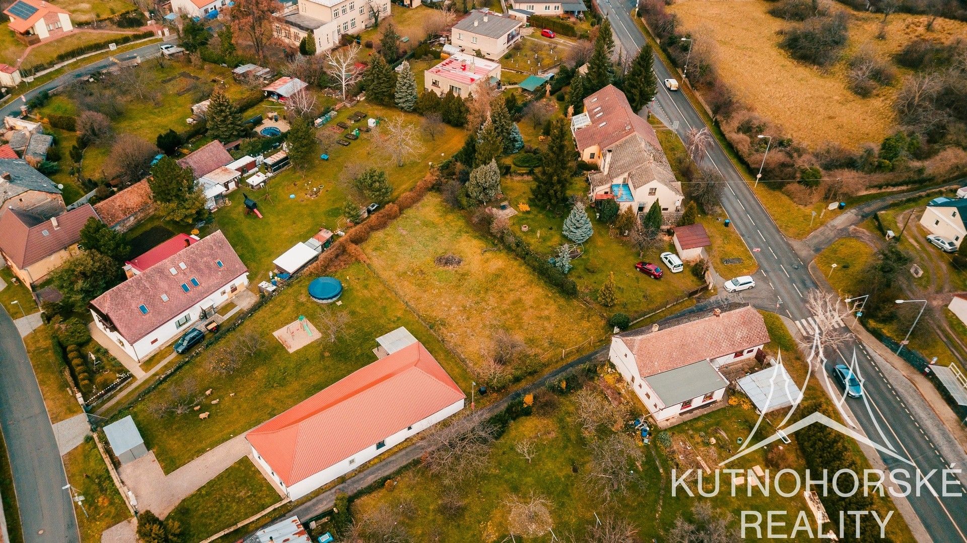 Prodej pozemek pro bydlení - Kaňk, Kutná Hora, 900 m²