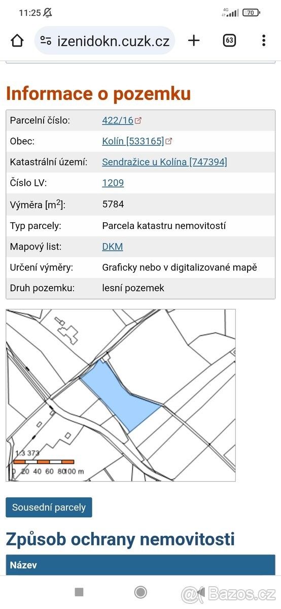 Prodej zahrada - Kolín, 280 02, 5 784 m²