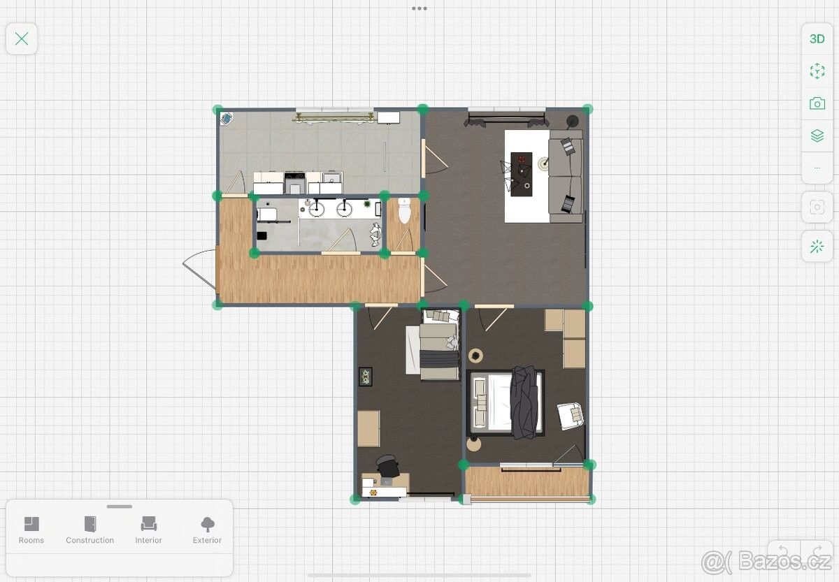 Prodej byt 3+1 - Zlín, 760 05, 73 m²