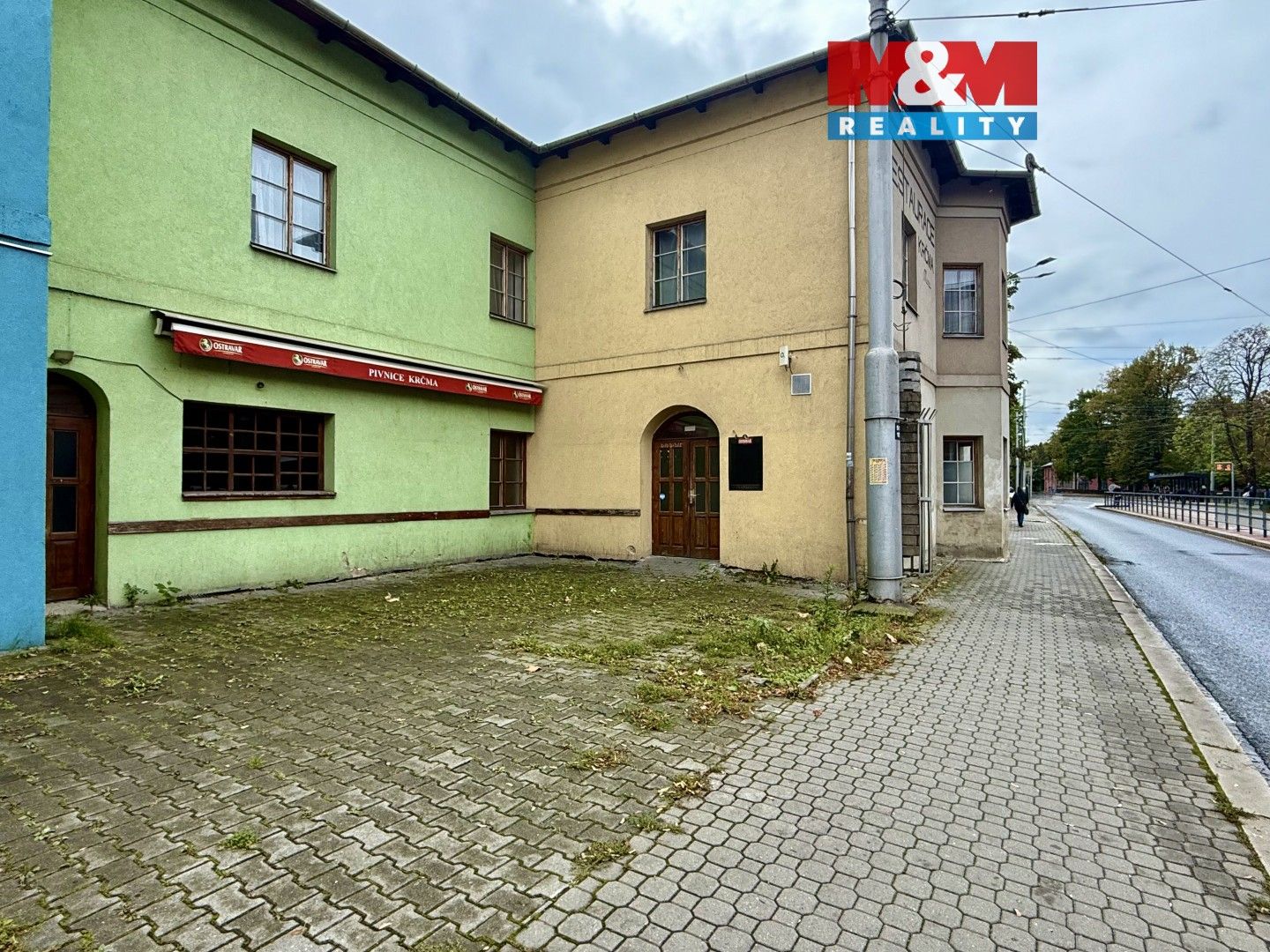 Restaurace, Ruská, Ostrava, 165 m²