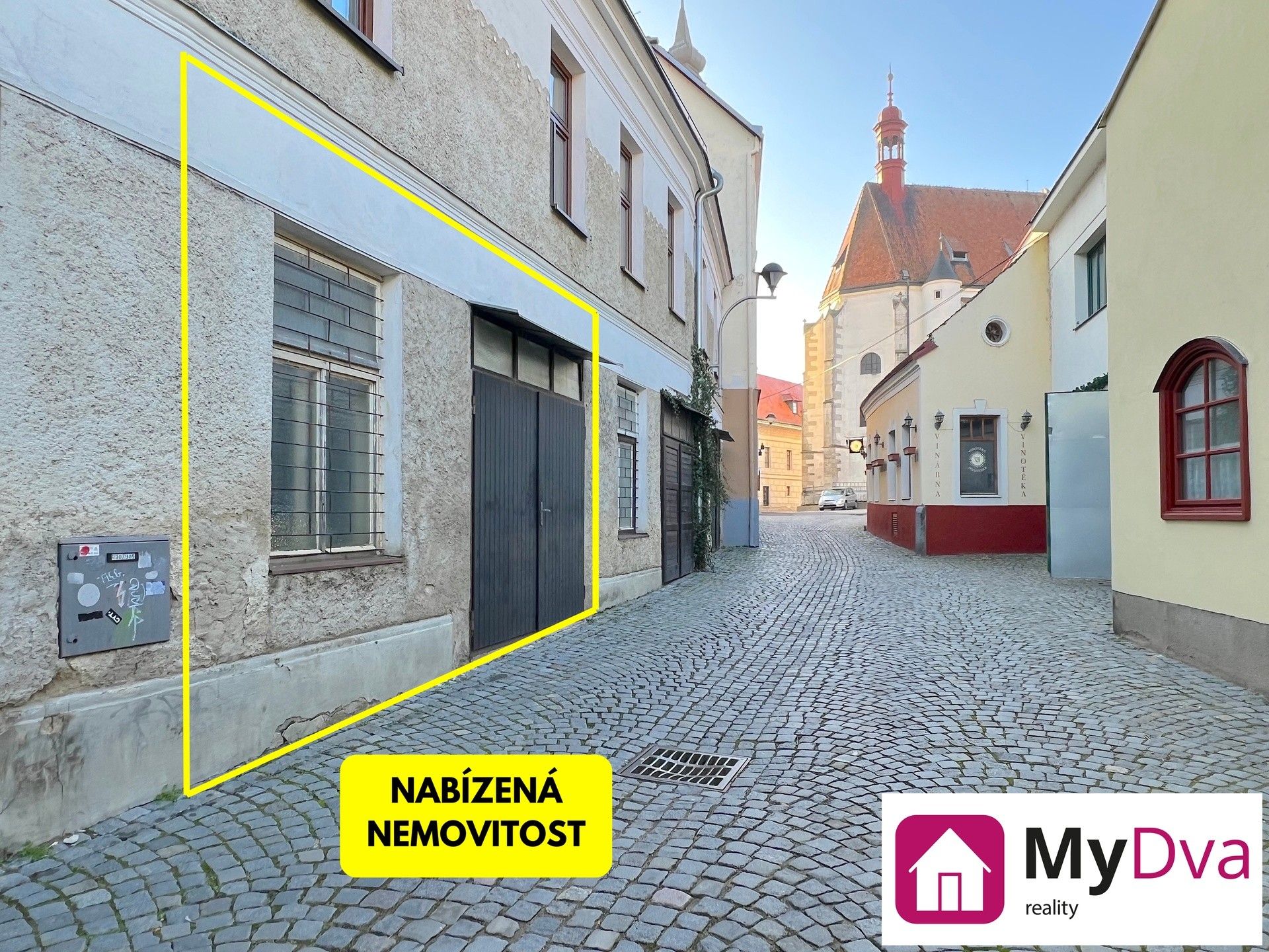 Garáže, Jezuitská, Znojmo, 22 m²