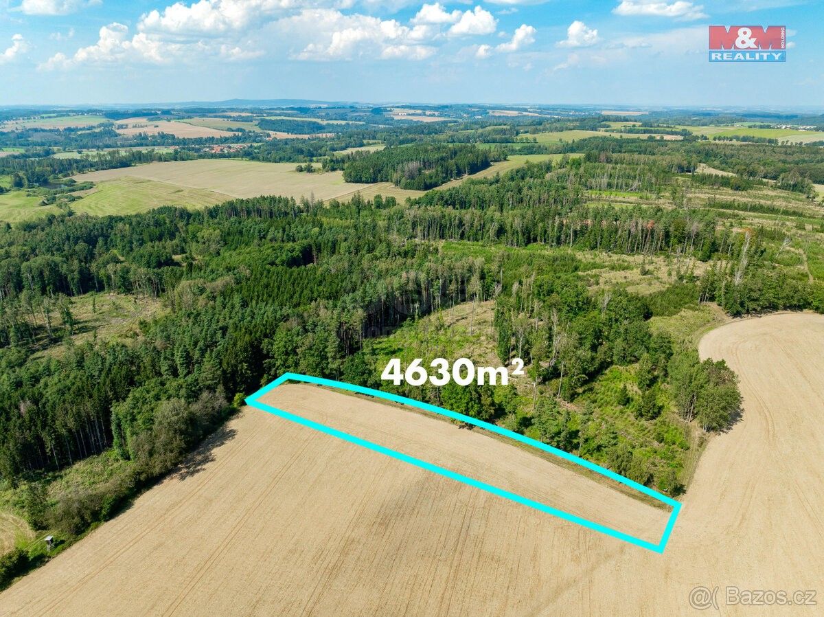 Zemědělské pozemky, Pelhřimov, 393 01, 4 630 m²