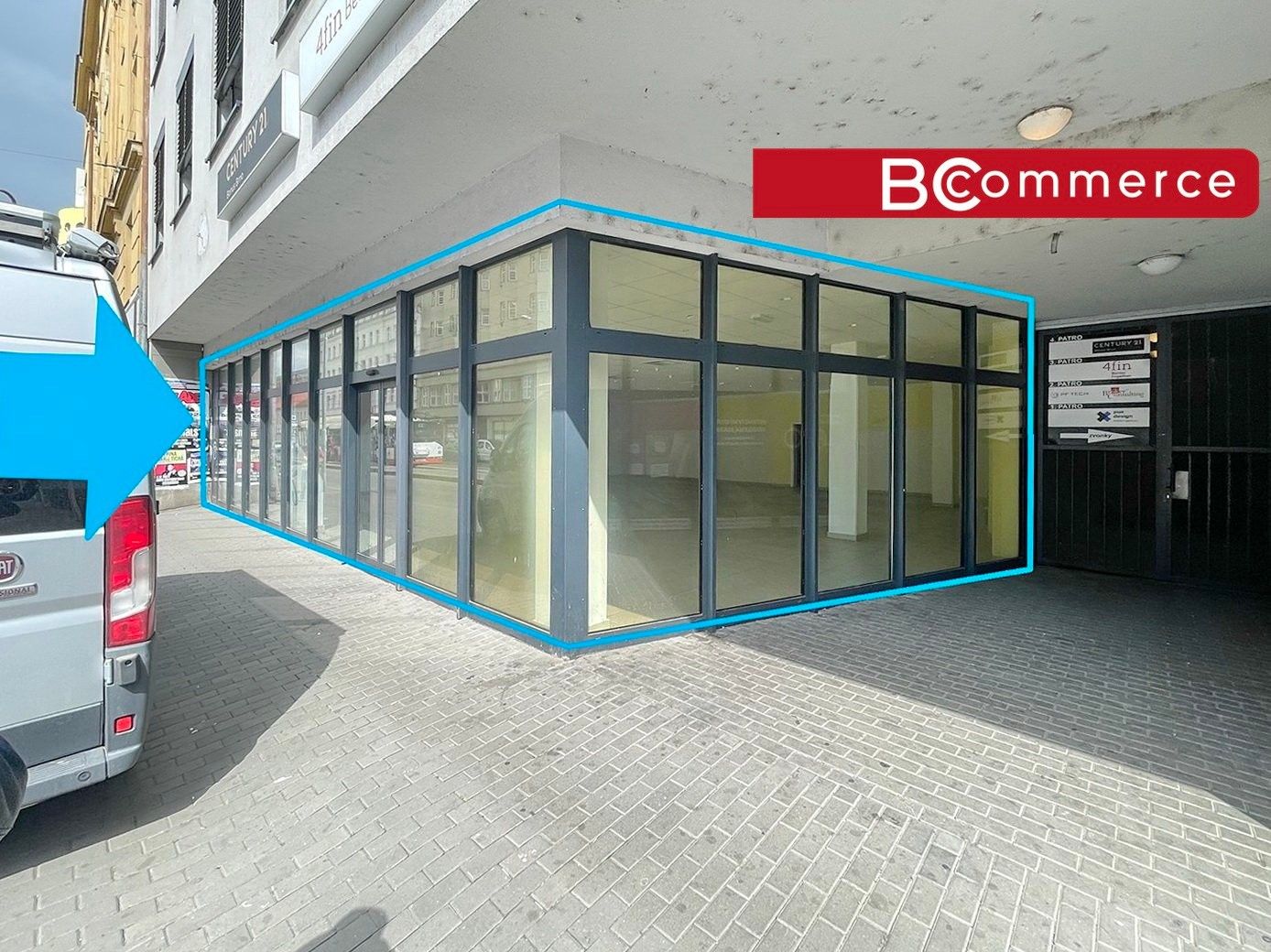 Pronájem obchodní prostory - Trnitá, Brno, 242 m²