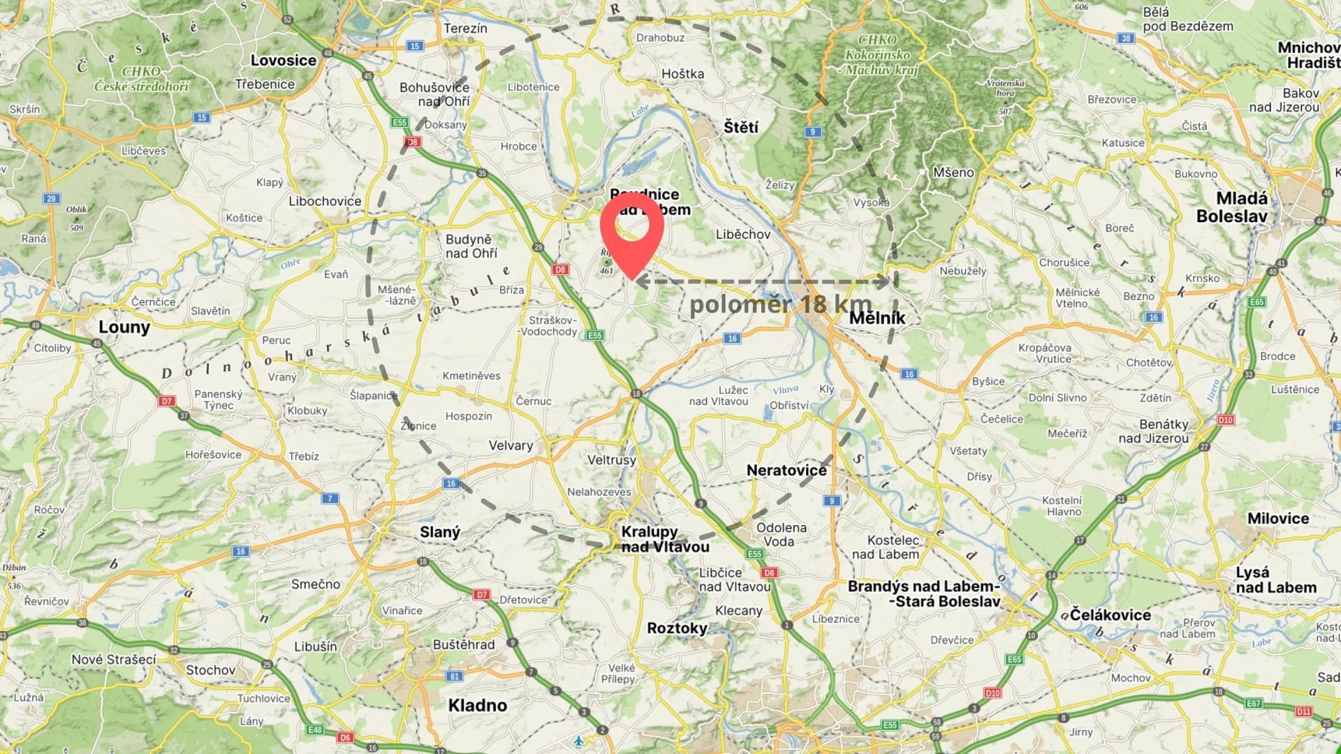 Pozemky pro bydlení, Ctiněves