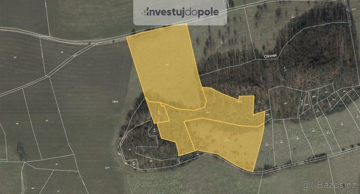 Prodej zemědělský pozemek - Prackovice nad Labem, 411 33, 5 048 m²