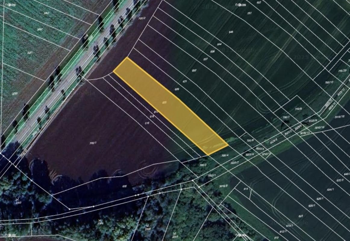 Zemědělské pozemky, Bystřice pod Hostýnem, 2 060 m²