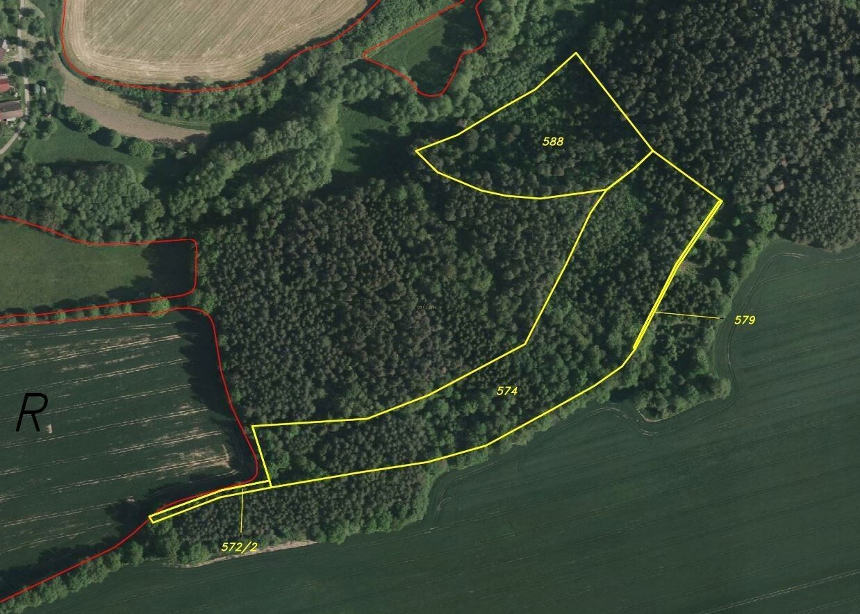 Prodej pozemek - Nahoruby, Křečovice, 31 m²