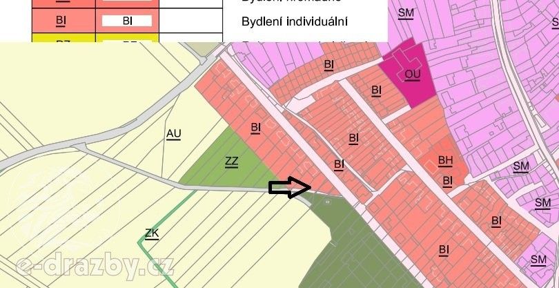 Prodej pozemek pro bydlení - Kvasice, 381 m²