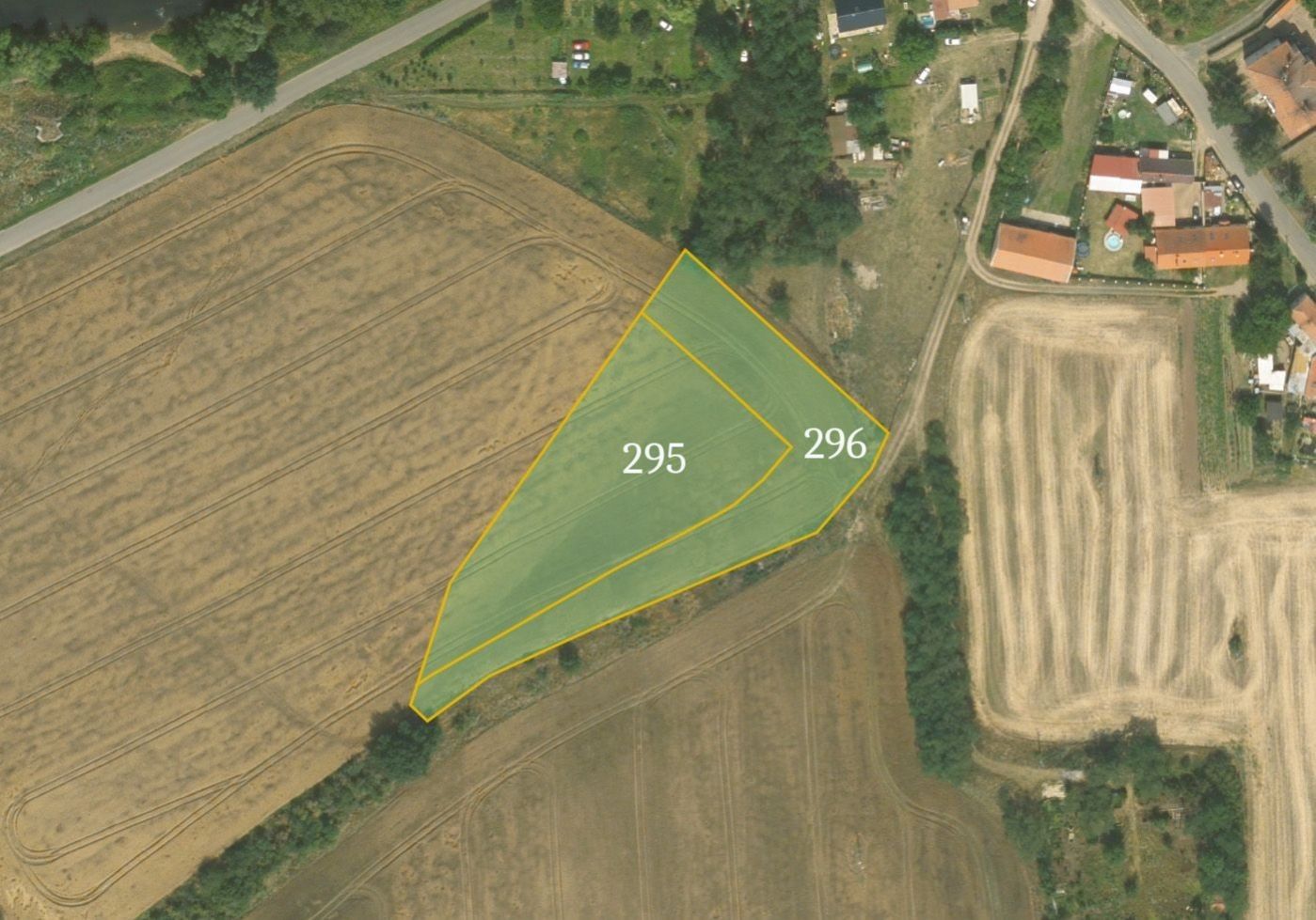 Zemědělské pozemky, Postoloprty, 6 727 m²