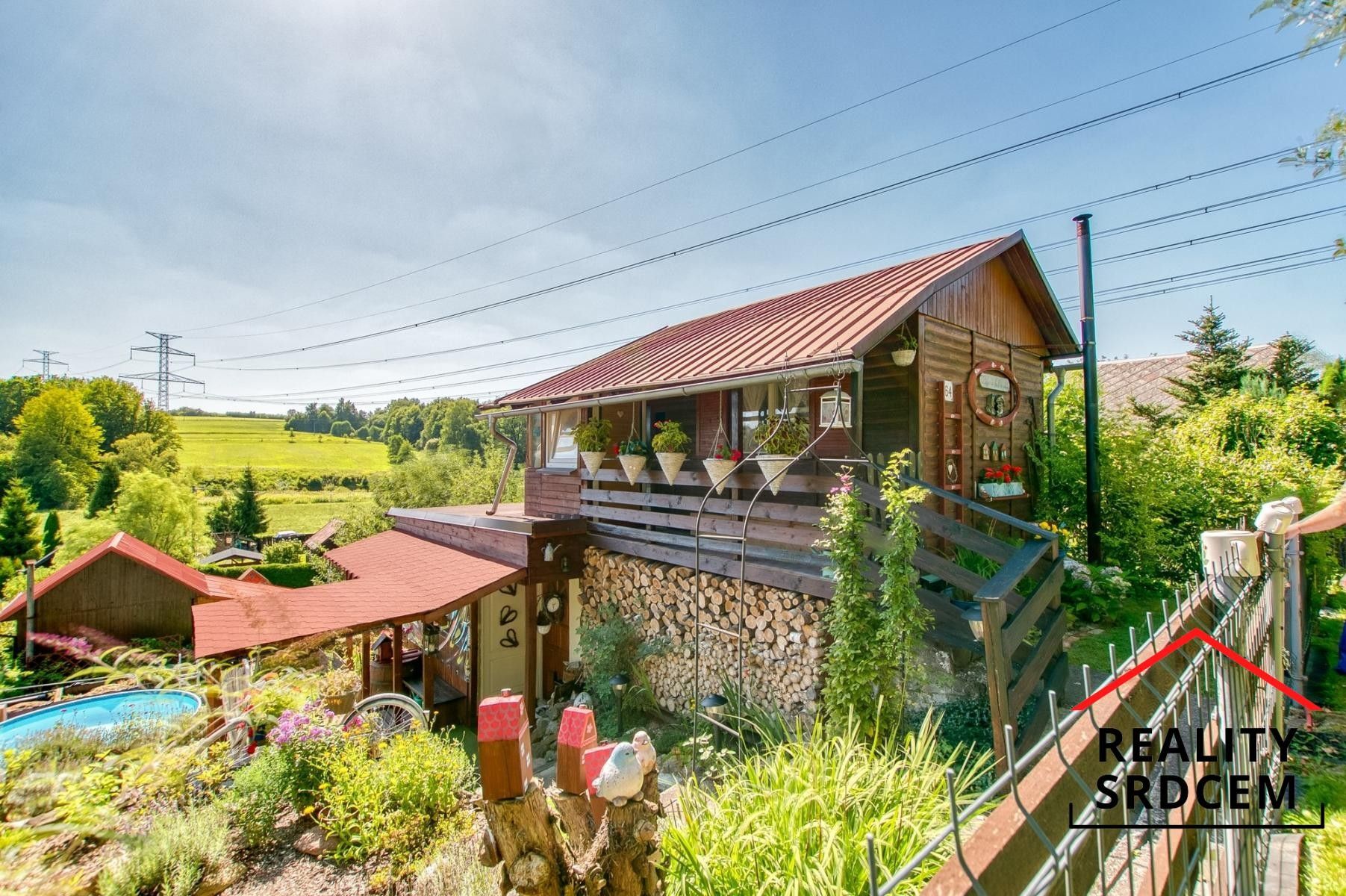 Chaty, Albrechtice, 30 m²