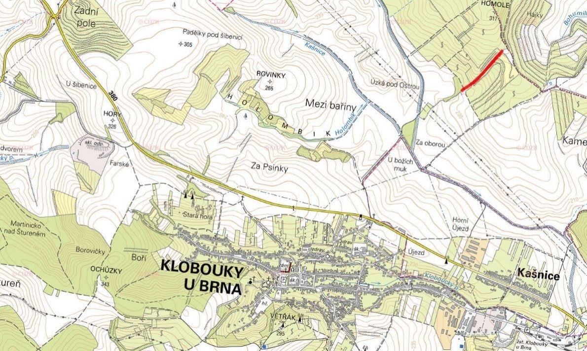 Prodej les - Klobouky u Brna, 691 72, 3 436 m²