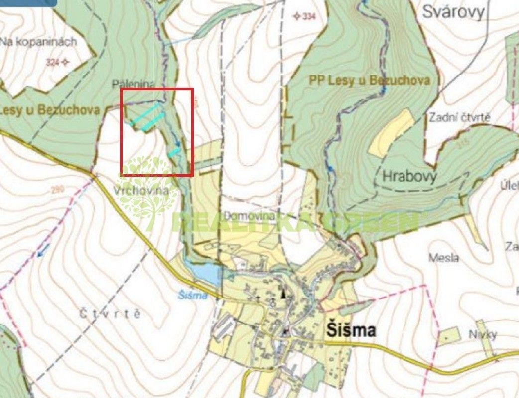 Prodej les - Šišma, 3 700 m²