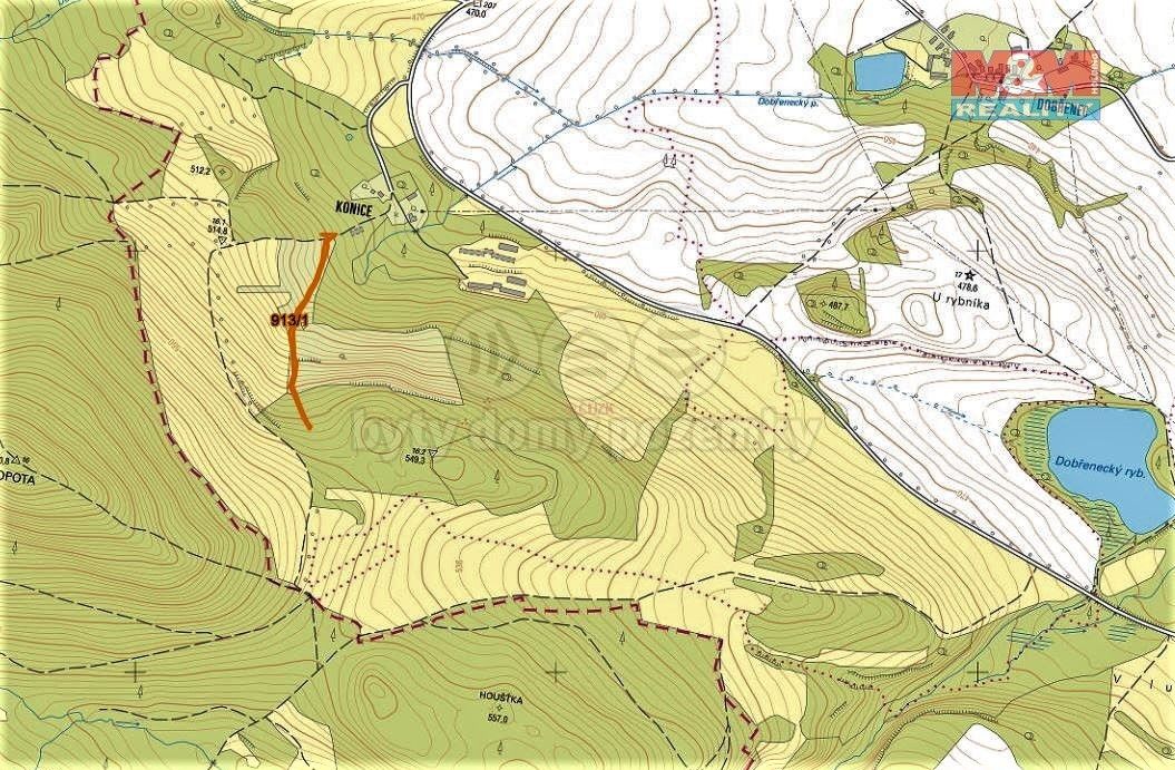 Prodej louka - Podbořany, 441 01, 3 400 m²