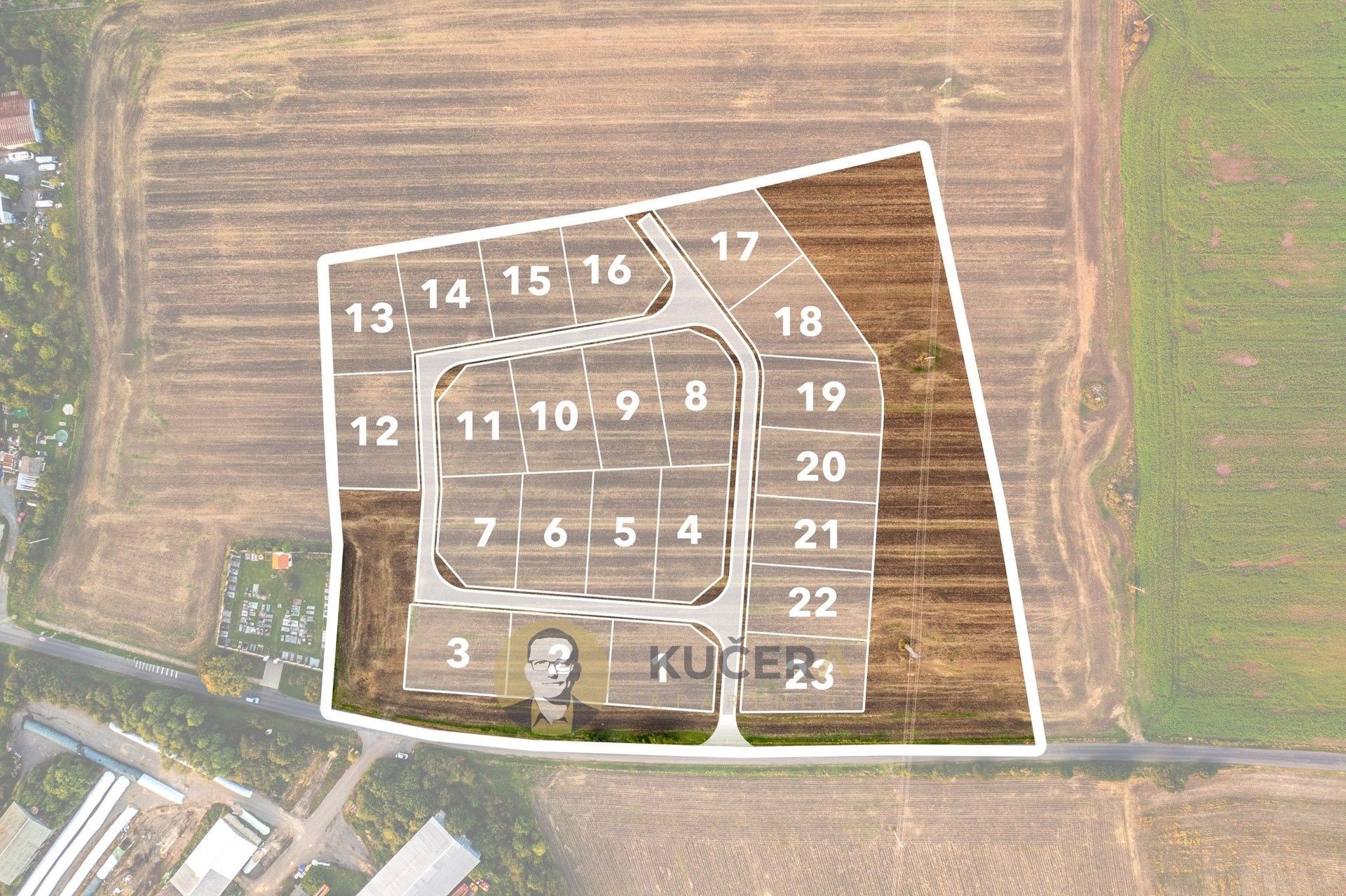 Komerční pozemky, Veliká Ves, 42 276 m²