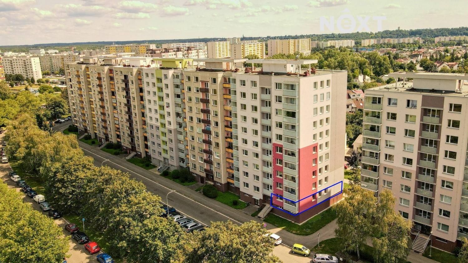 4+1, třída Edvarda Beneše, Hradec Králové, 92 m²