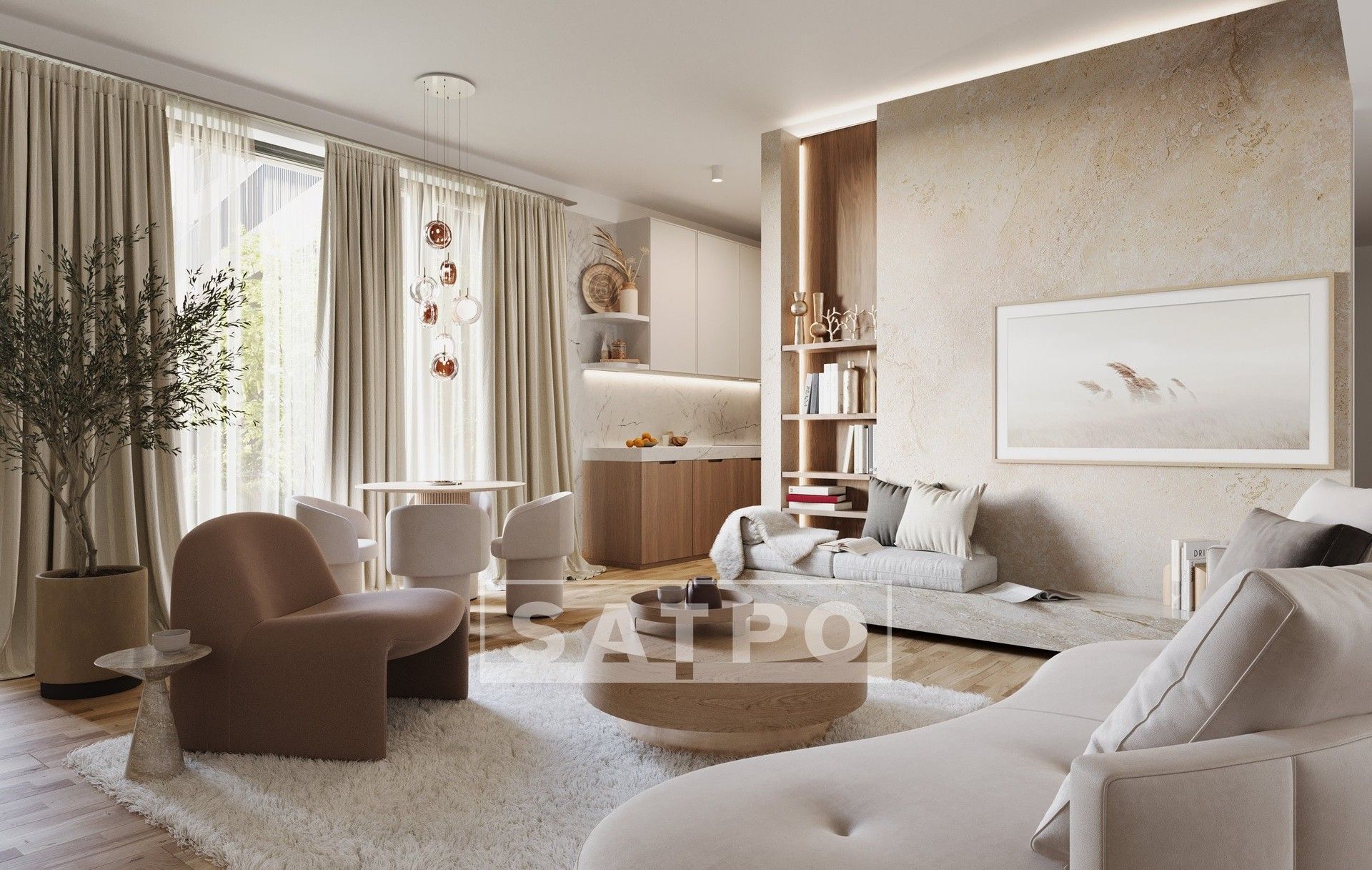 Prodej byt 3+kk - Na Laurové, Praha, 95 m²