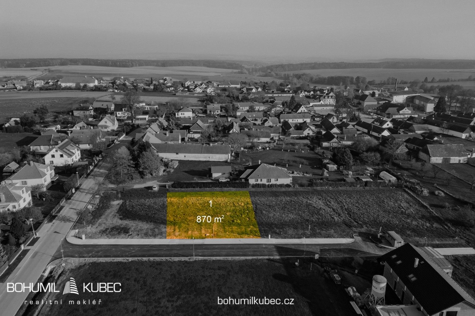 Prodej pozemek pro bydlení - Želeč, 860 m²