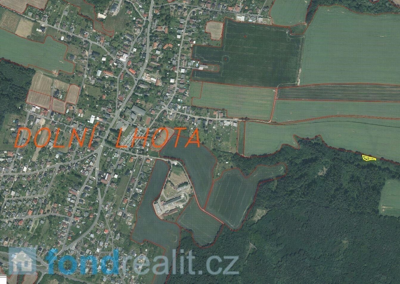 Prodej pozemek - Dolní Lhota, 460 m²