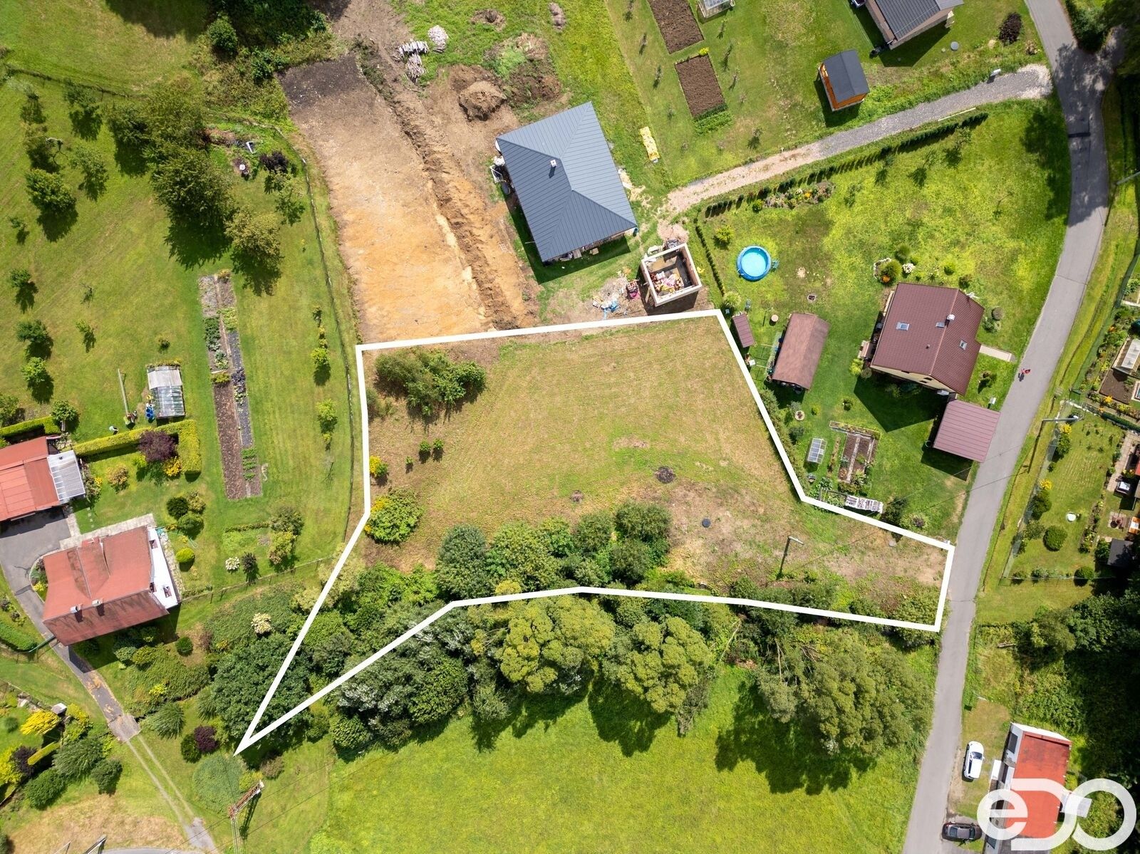 Pozemky pro bydlení, Plavy, 2 m²