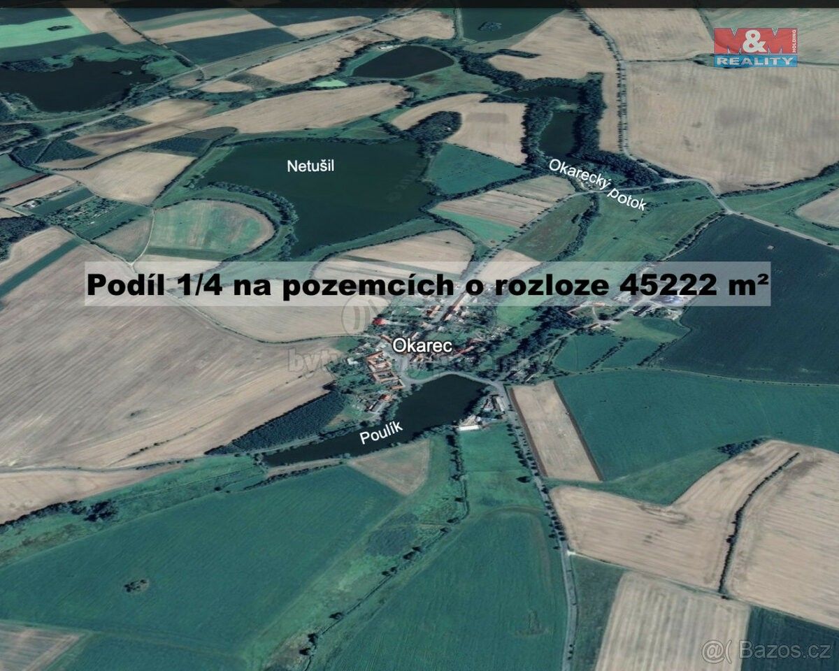 Prodej zemědělský pozemek - Koněšín, 675 02, 45 222 m²