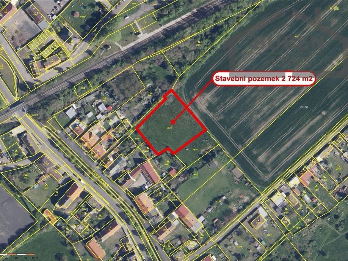 Prodej pozemek - Lom u Mostu, 435 11, 2 724 m²