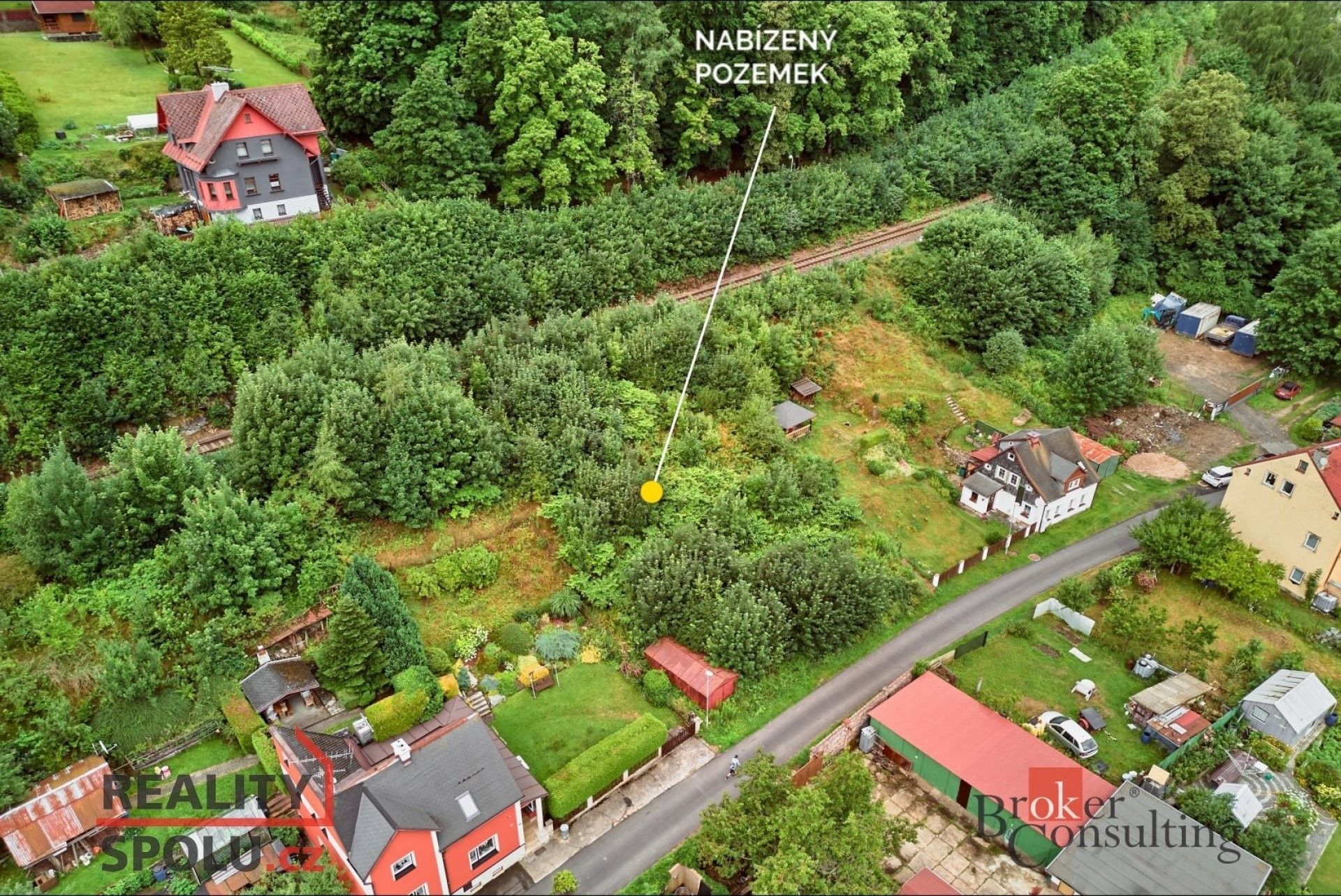 Zahrady, Zadní, Kraslice, 1 018 m²