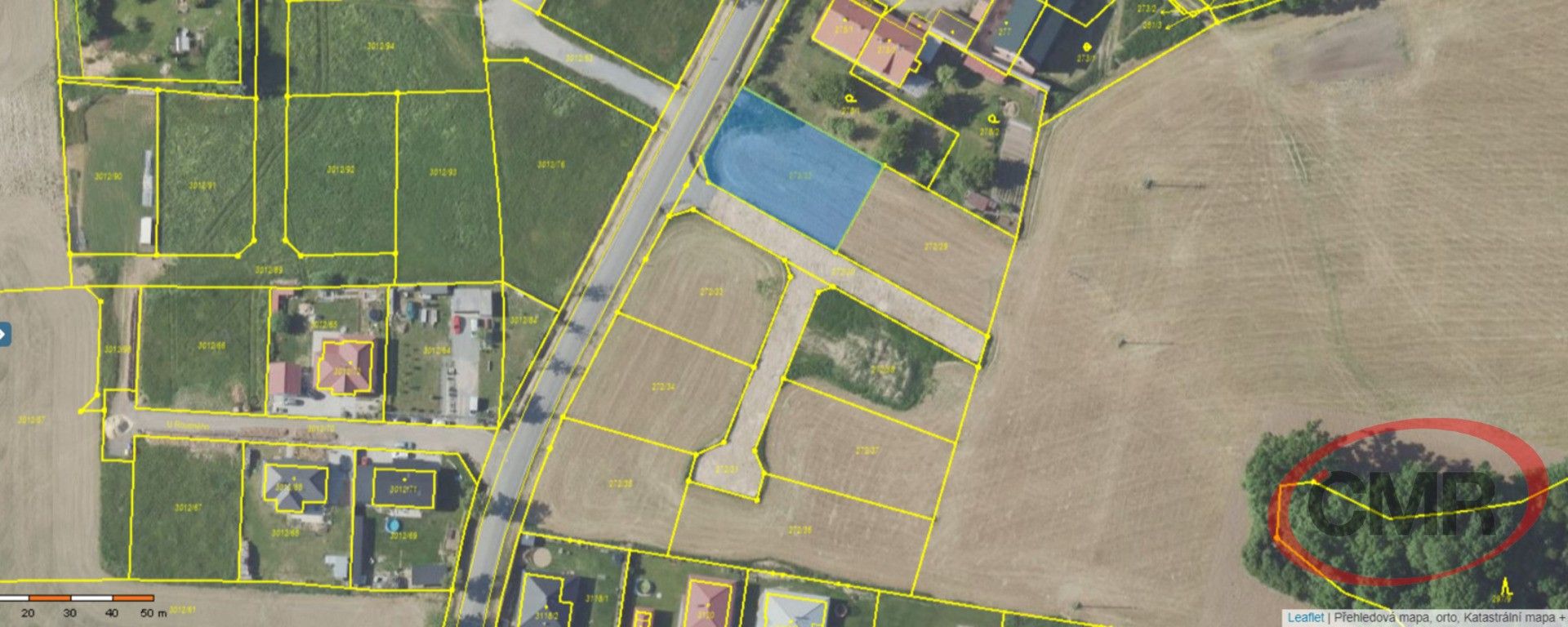 Pozemky pro bydlení, Sedlčany, 1 035 m²