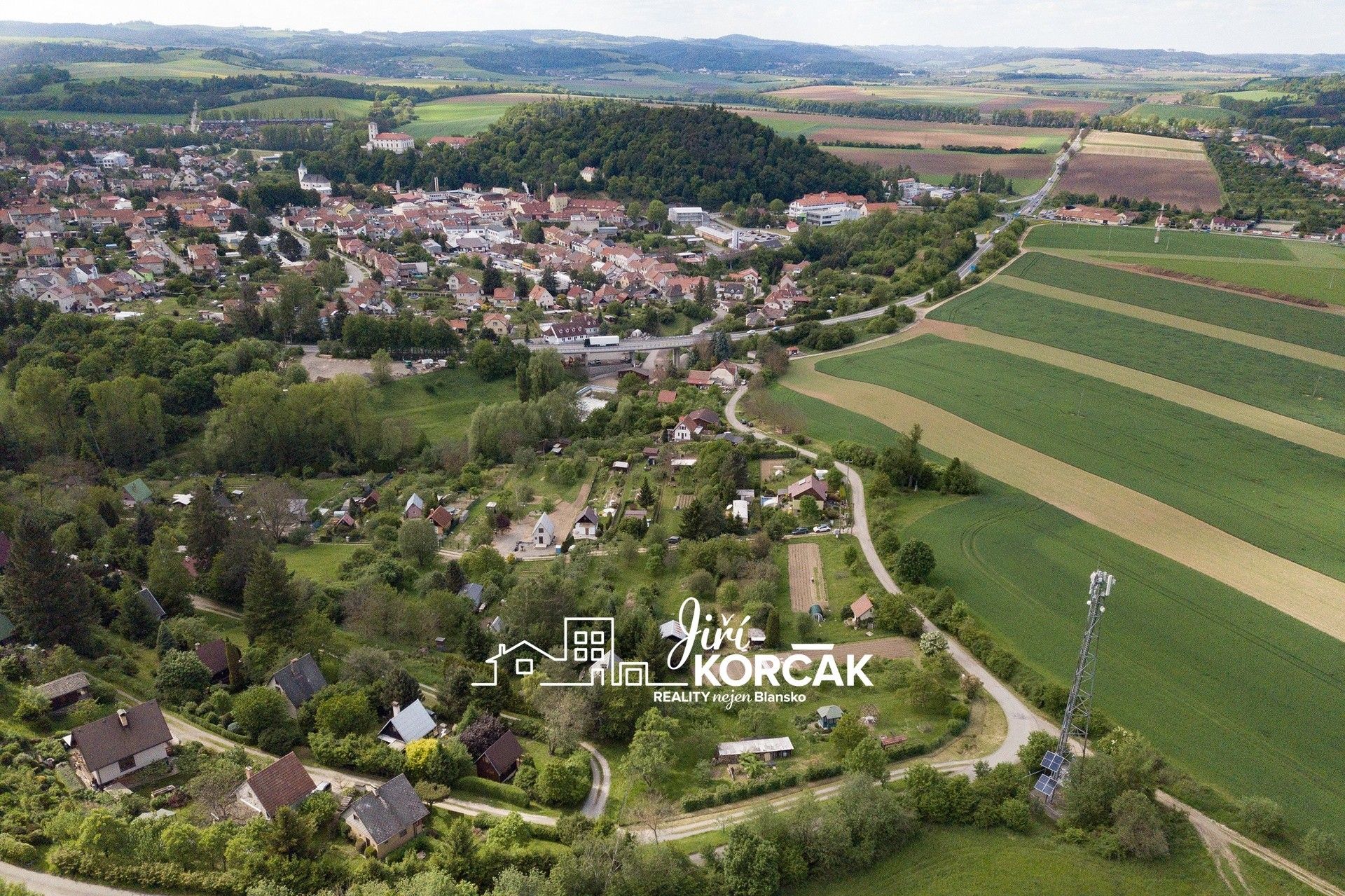 Prodej zahrada - Potoční, Černá Hora, 740 m²