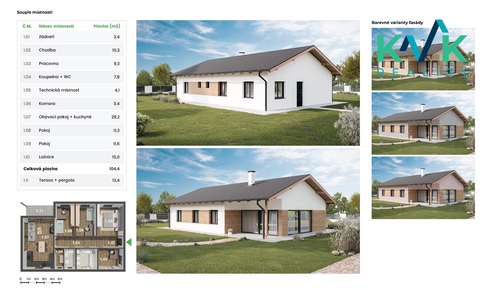 Ostatní, Ostrov, 104 m²