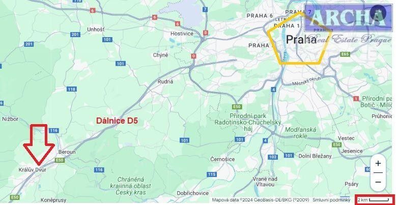 Pronájem sklad - 5. května, Králův Dvůr, 480 m²