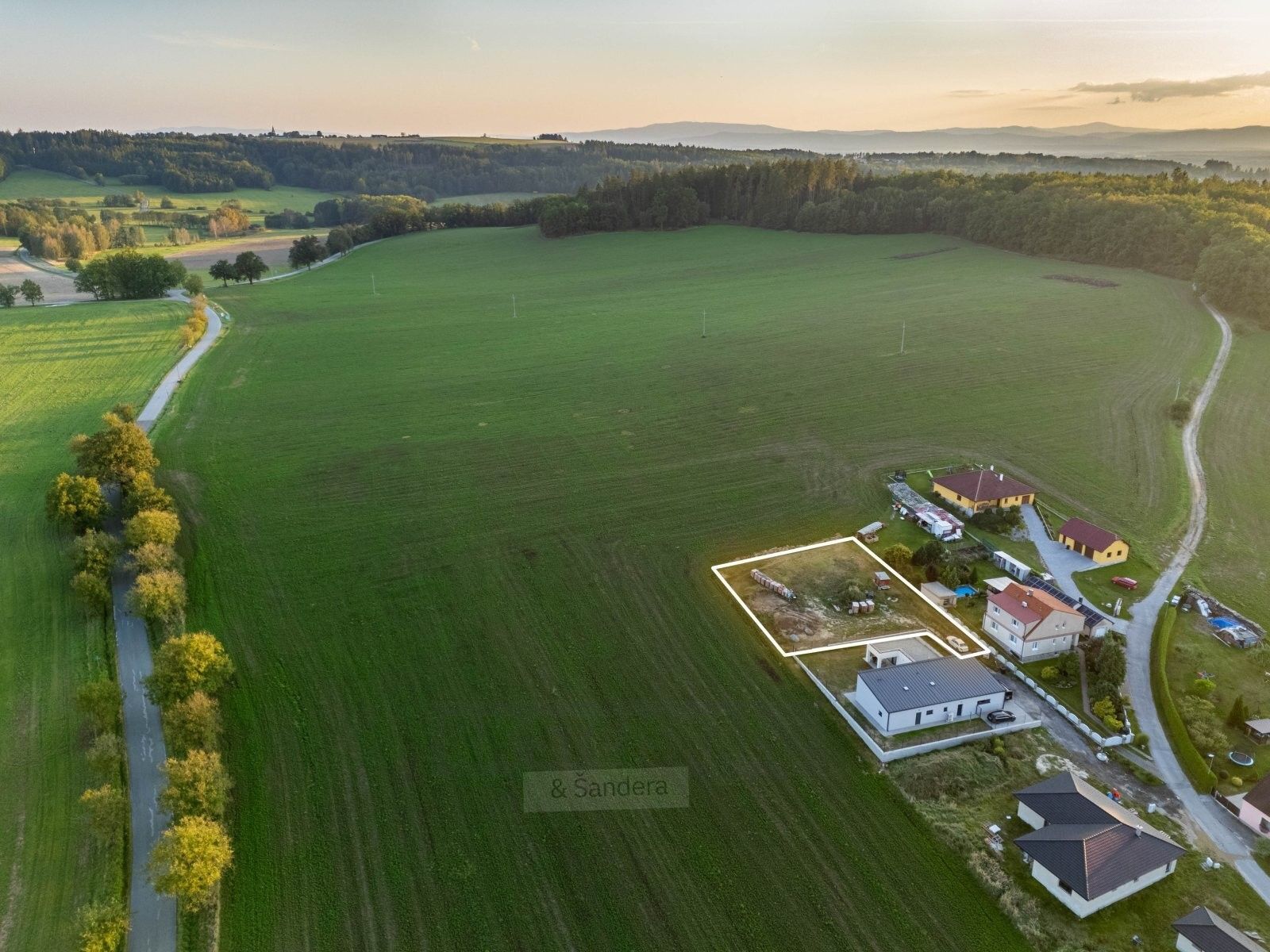 Pozemky pro bydlení, Dobřejovice, Hosín, 1 060 m²