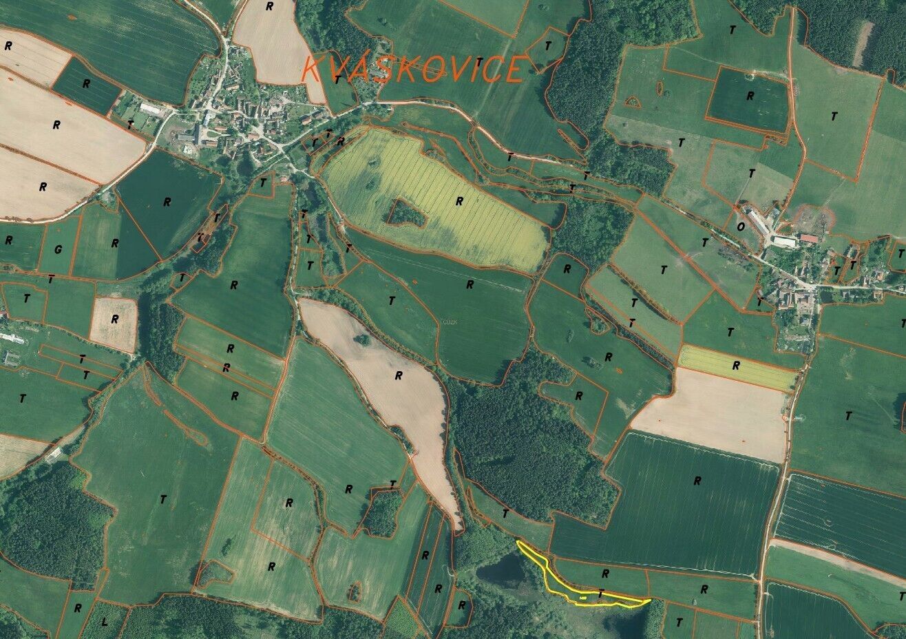 Zemědělské pozemky, Kváskovice, 10 m²