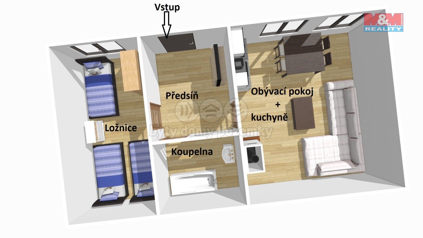 Prodej chalupa - Lom, 50 m²